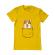 Tricou adler barbat corgi in the pocket galben