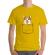 Tricou adler barbat corgi in the pocket galben