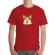 Tricou adler barbat corgi in the pocket rosu