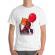 Tricou adler barbat it is deadpool alb