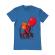 Tricou adler barbat it is deadpool albastru azuriu
