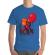Tricou adler barbat it is deadpool albastru azuriu