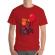 Tricou adler barbat it is deadpool rosu