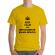 Tricou adler barbat impodobeste mama bradul galben