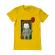 Tricou adler barbat little clown galben