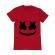 Tricou adler barbat marshmello rosu