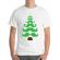 Tricou adler barbat moustache christmas tree alb