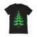 Tricou adler barbat moustache christmas tree negru