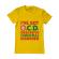 Tricou adler barbat obsessive christmas disorder galben