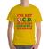 Tricou adler barbat obsessive christmas disorder galben