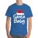 Tricou adler barbat santa baby albastru azuriu