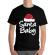 Tricou adler barbat santa baby negru
