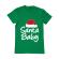 Tricou adler barbat santa baby verde mediu