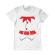 Tricou adler barbat santa helper alb