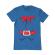 Tricou adler barbat santa helper albastru azuriu