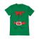 Tricou adler barbat santa helper verde mediu
