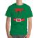 Tricou adler barbat santa helper verde mediu