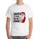 Tricou adler barbat santa is your homie alb
