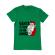 Tricou adler barbat santa is your homie verde mediu