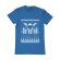 Tricou adler barbat ski time albastru azuriu