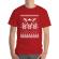 Tricou adler barbat ski time rosu