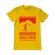 Tricou adler barbat ski trip galben