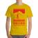 Tricou adler barbat ski trip galben