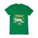 Tricou adler barbat stay furrious verde mediu