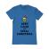 Tricou adler barbat steal christmas albastru azuriu