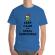 Tricou adler barbat steal christmas albastru azuriu