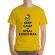 Tricou adler barbat steal christmas galben