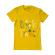 Tricou adler barbat trick or treat galben