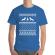Tricou adler barbat ugly sweater albastru azuriu