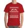 Tricou adler barbat ugly sweater rosu