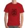 Tricou adler barbat wombat rosu