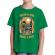 Tricou adler copil catch a fish verde mediu