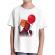 Tricou adler copil it is deadpool alb