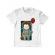Tricou adler copil little clown alb