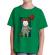 Tricou adler copil little clown verde mediu