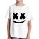 Tricou adler copil marshmello alb
