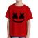 Tricou adler copil marshmello rosu