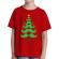 Tricou adler copil moustache christmas tree rosu
