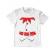 Tricou adler copil santa helper alb