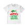 Tricou adler copil santas little helper alb