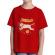 Tricou adler copil stay furrious rosu