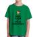 Tricou adler copil steal christmas verde mediu