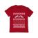 Tricou adler copil ugly sweater rosu