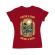 Tricou adler dama catch a fish rosu