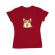 Tricou adler dama corgi in the pocket rosu