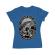 Tricou adler dama fishing problem albastru azuriu